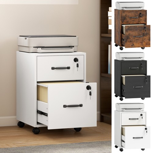 Rolling file cabinet - rolling, with
