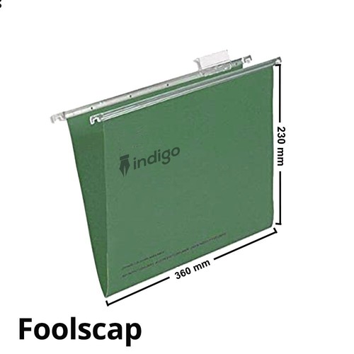 50x foolscap green hanging - foolscap,