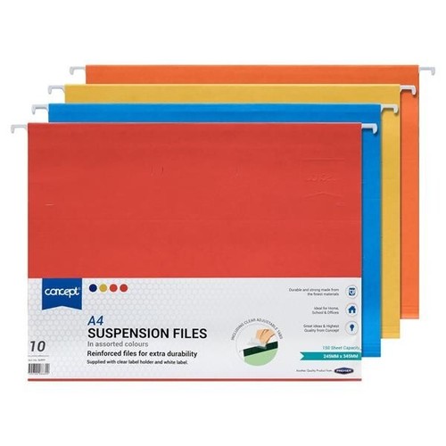 Hanging suspension files - a4,