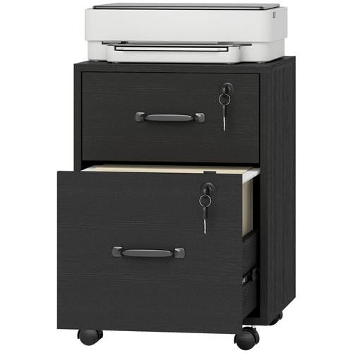 Homcom rolling file cabinet - homcom,