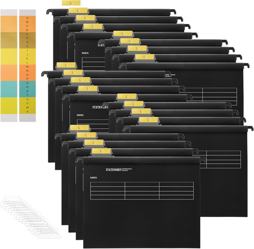 20pc black filing - filing, cabinet